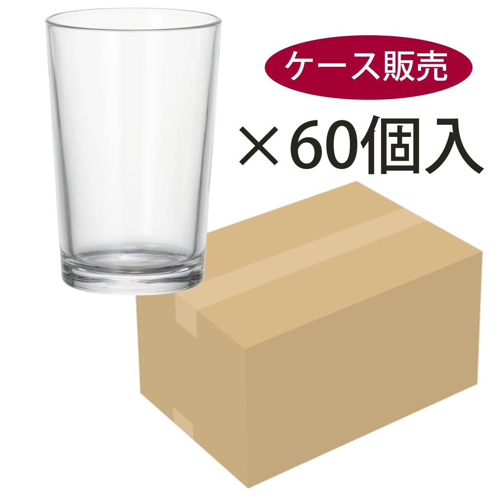 Стакан Toyo Sasaki Glass Standard Press 6 стаканов 170 мл Набор из 60 шт. Сделано в Японии Можно мыть в посудомоечной машине Стеклянная кружка Пивной стакан Коммерческое стекло P-01102