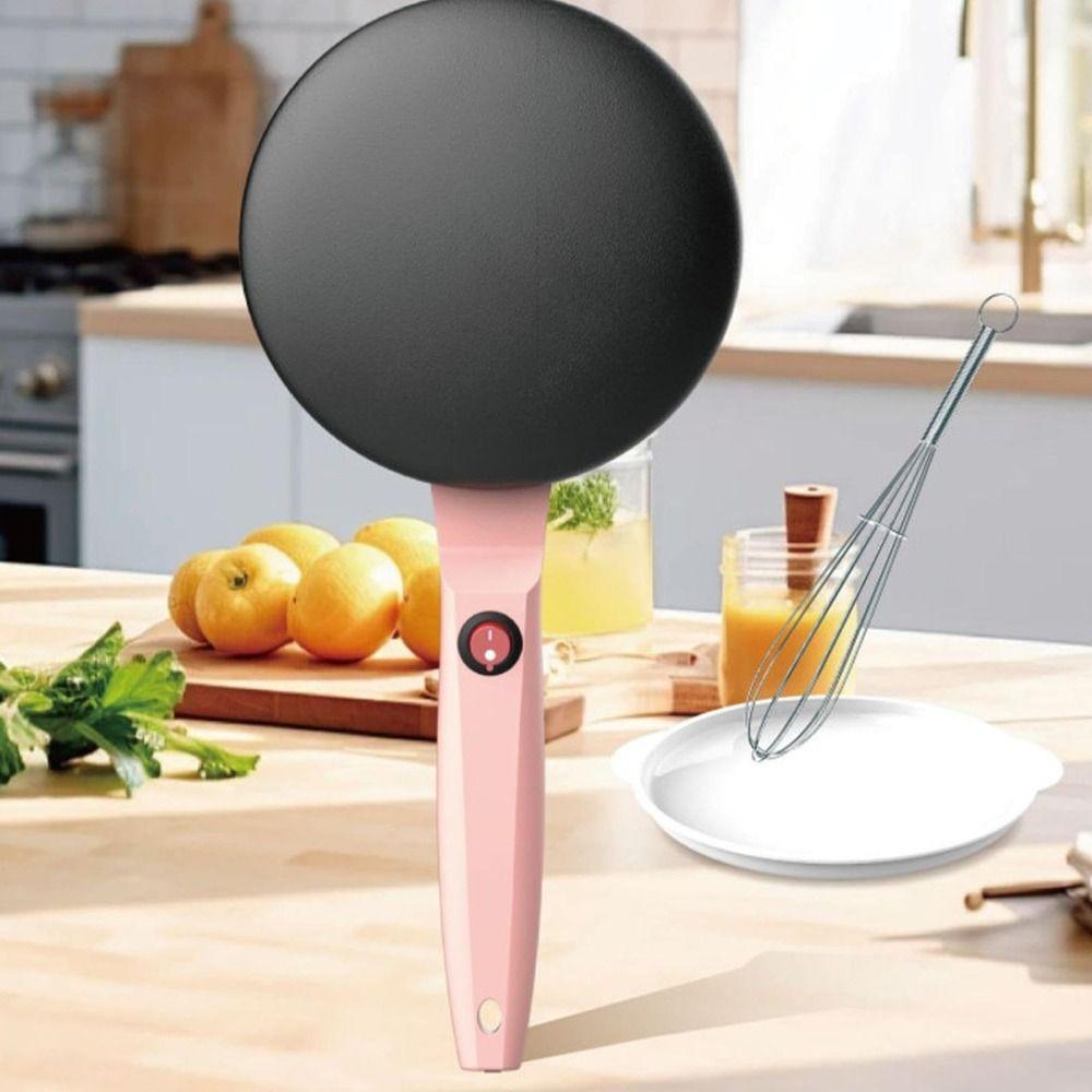 Ergonomic Grip Crepe Maker Simple Operation Pancake Maker Easy To Use Crepe Pan Home Use