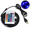 DC 5V USB Светодиодная лента 5050 RGB Водонепроницаемая Гибкая LED для Подсветки Задней Панели Телевизора 1м 30 Светодиодов