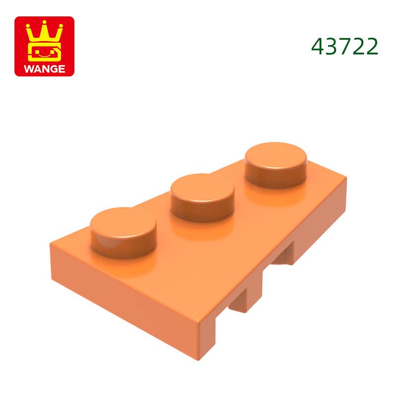 158 шт./лот 43723 2x3 Правый клин-пластина Строительные кубики Аксессуары MOC Совместимо с Фигурирующими кубиками Детские игрушки Идея для подарка Коробка
