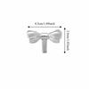 Furniture Hardware Cabinet Door Knobs Vintage Wardrobe Drawer Pulls Bow Tie Brass Handle  Window