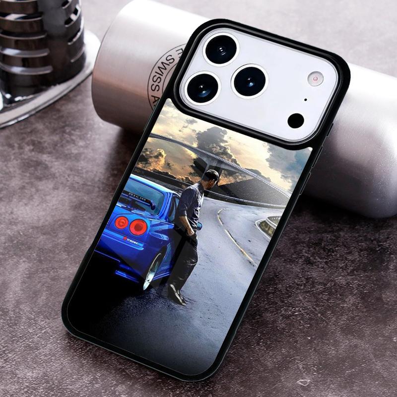 Чехол для телефона «Форсаж» для iPhone 17 16 15 Pro Max Air 14 13 12 11 Plus Ударопрочный чехол