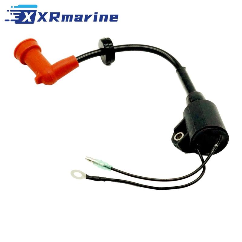 Ignition Coil Assy 63V-85570-00-00 for Yamaha 63V-85570-01 9.9HP 15HP Outboard Parsun 63V-85570-02 63V-85570-00 63V-85570