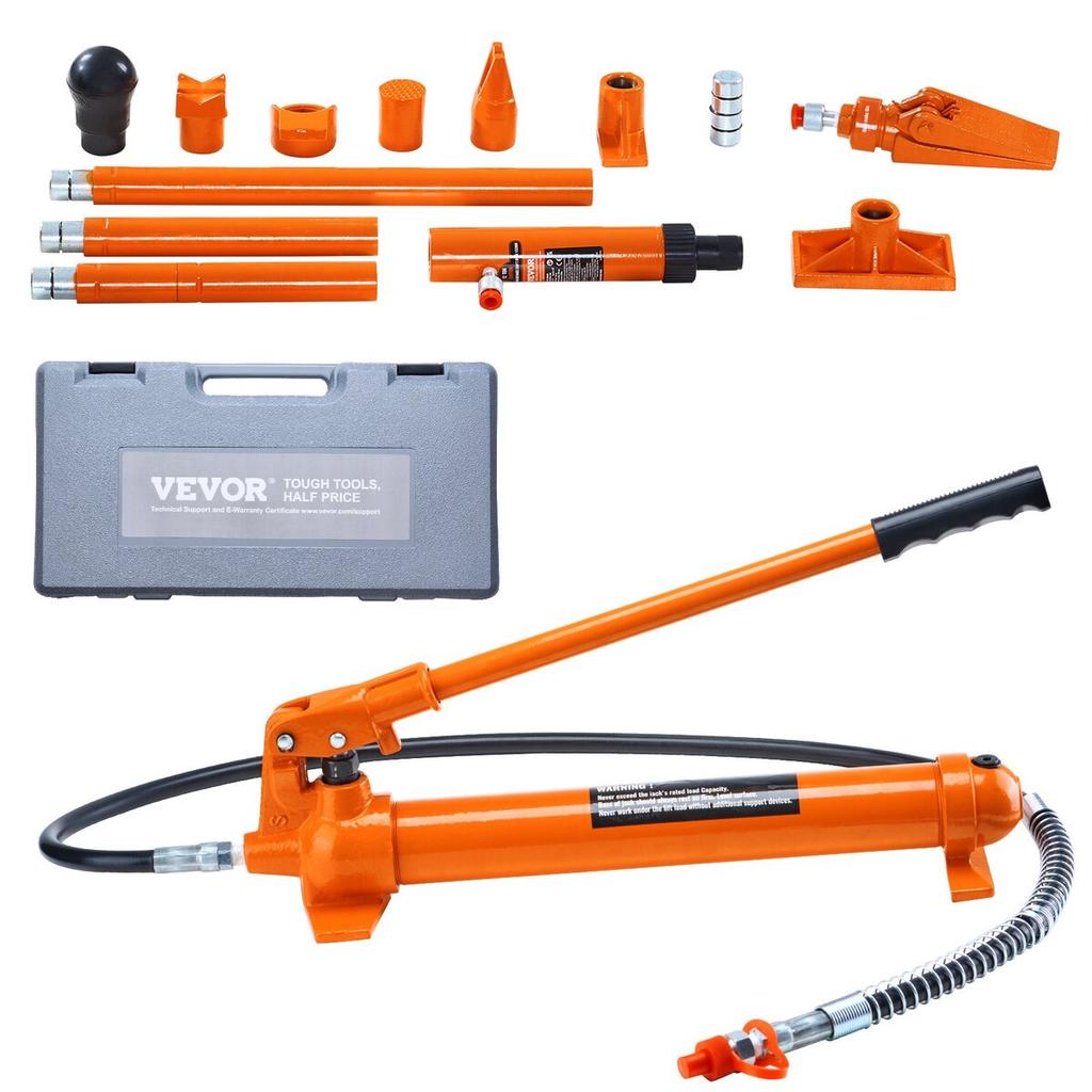 12 Ton Hydraulic Jack Air Pump Lift Ram Body Frame Porta Power Repair Kits