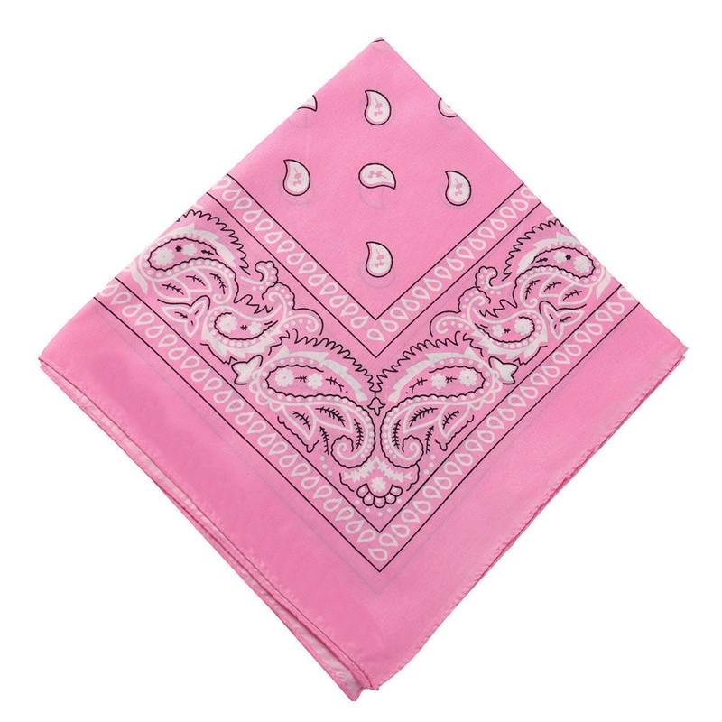Hip Hop Women Bandana Scarf Girls Kids Punk Square Bandanas Headwear Fashion Bohemian Head Scarf Headbands Hair Accessories 2025