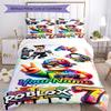 Roblox 338 Customize your name Bedding Set Breathable Duvet Cover with Pillowcases Home Decoration Birthday Gift