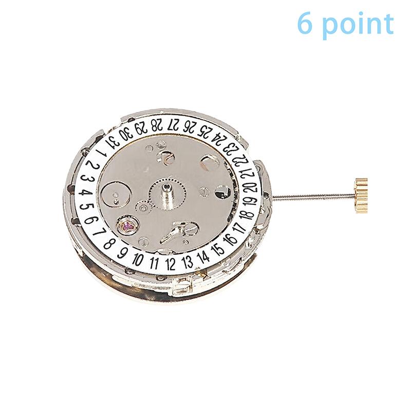 1 шт. часовой механизм 2813 3 стрелки одинарный календарь автоматический механический механизм для часового механизма 2813 8205 запчасти для ремонта часов