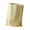 Pleated Paper Bag Vase Bud Decors Organizer Desk Boho Plant Pot Holder Flower for