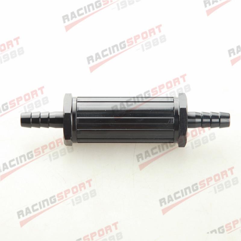 12mm Black/Blue/Red/Silver Anodised Car Billet Magnetic Fuel Filter 30 Micron