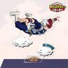 Anime My Hero Academia Acrylic Decorative Crafts Toy Midoriya Izuku Bakugo Katsuki Todoroki Shoto Collectible Figures Desktop Home Decoration