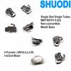 Dental Orthodontic Buccal Tube Single Slot Sgl Tubes MBT/ROTH 022 Non-Conv Type Mesh Base Dentist Ortho Material