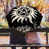 1 PC Automatic Folding Umbrella - Supernatural Pattern Portable Foldable Design With 8 Ribs Christmas Birthday Gifts