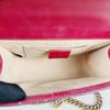 [Pre-Owned] Padlock Metal Lock Buckle Bag Monogram Logo Embossed Leather Box Bag Chain Shoulder Crossbody Bag Small - Excellent #1UTW1W7