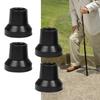 4 Pieces Crutch Tips Cane Accessories Anti Slip Durable Heavy Duty Feet Cap for Canes
