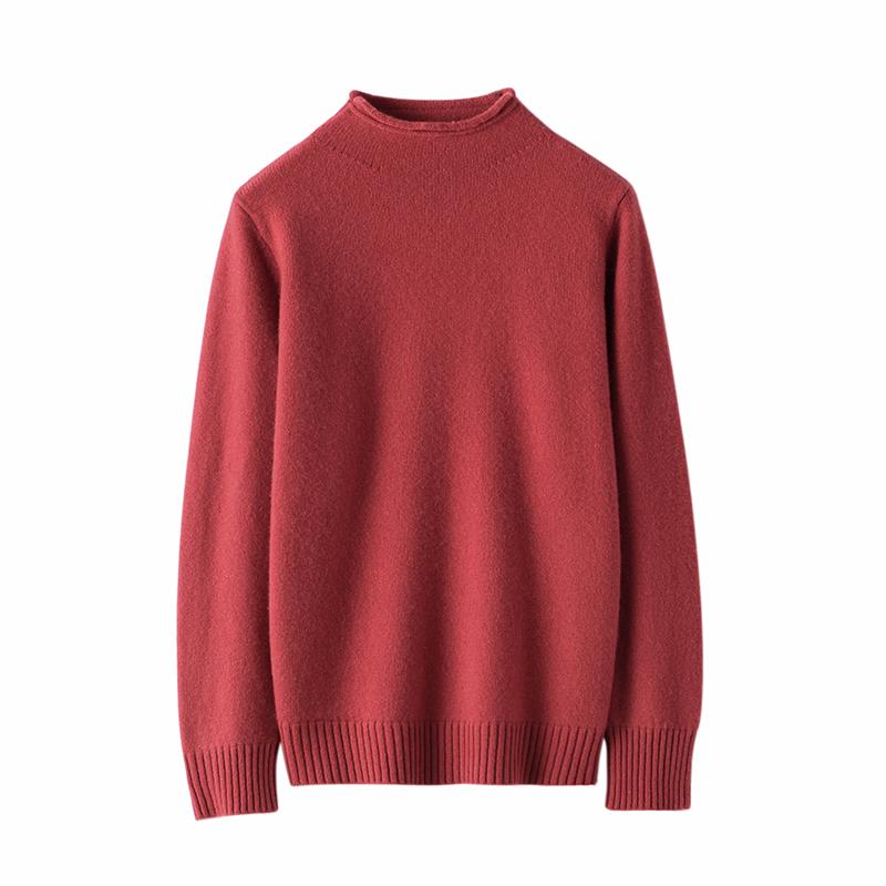 Женский кашемировый свитер Qinghe Cashmere 100% кашемир Женский осенне-зимний кашемировый свитер Мягкий и теплый