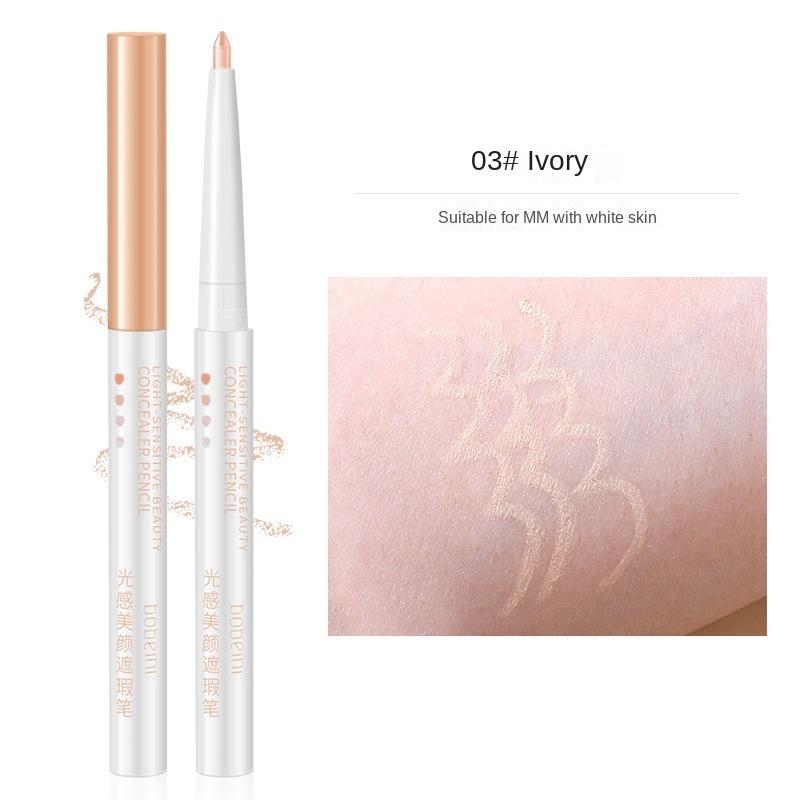 Concealer Eyebrow Pen Stick Moisturizing Concealer Pencil Cover Dark Circles Invisible Pores Waterproof Face Makeup Lip Pencil Korean Cosmetic