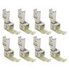 8Pcs Sewing Machine Presser Foot Anti Rust Wear Resistant TCR1/16N Presser Foot for Industrial Sewin