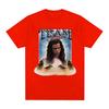 Team Jacob Team Edward Pattern Tshirt Fun Meme Short Sleeve Tshirt Womens Fashion Oversized Tshirt Street Wear
