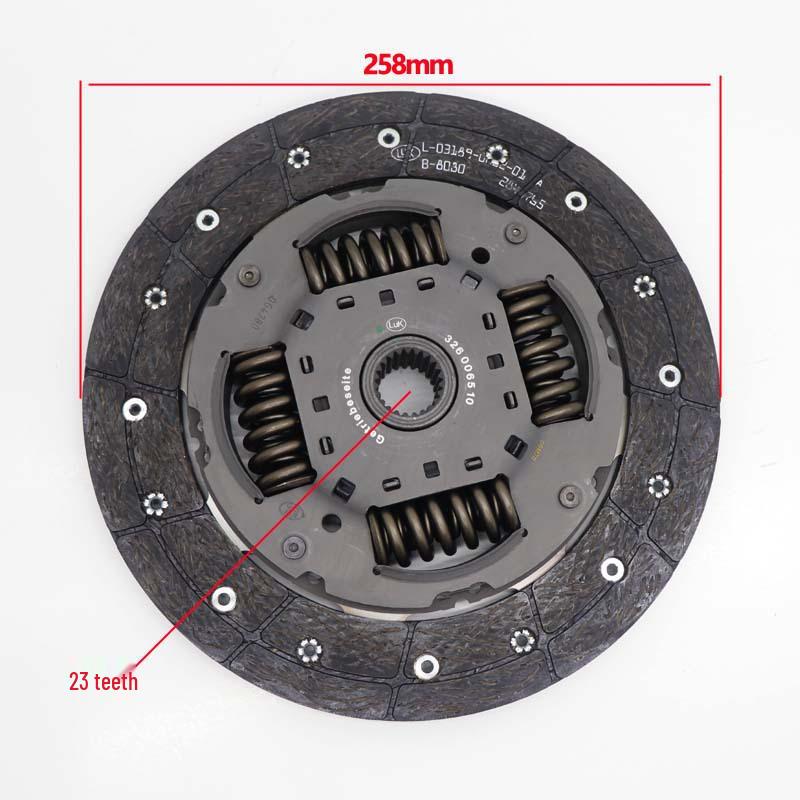Ford Transit V348 Clutch Kit: 6-Speed 2.4L Pressure Plate, Disc, and Release Bearing.