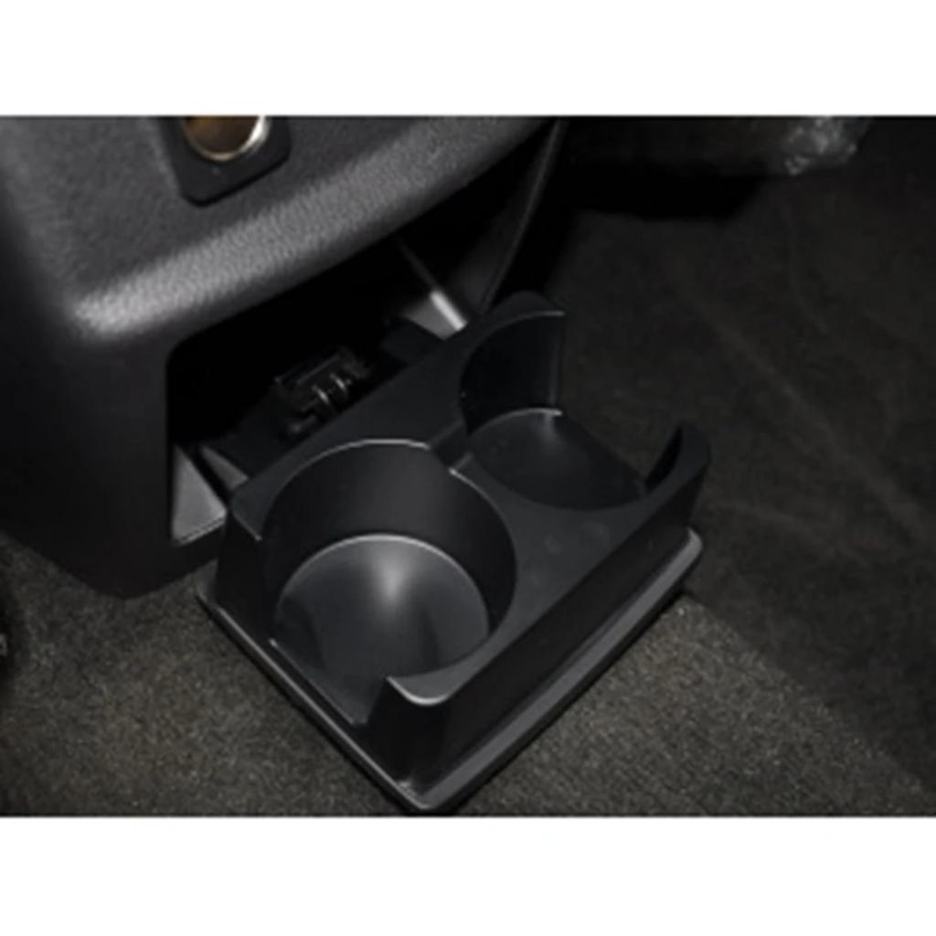 Black Car Central Console Armrest Rear Cup Drink Holder Beverage Bottle Holder For Ford Explorer 2016 2017 2018