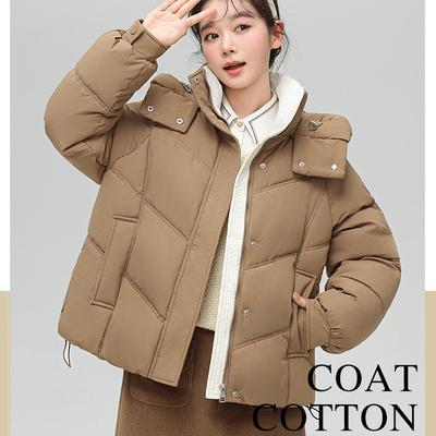 Женские зимние пальто, модная винтажная теплая куртка, модные женские парки с капюшоном и длинными рукавами, с хлопковой подкладкой