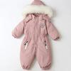 Winter Warm Baby Jumpsuit for 1-6 Years | Kids Snow Suit with Hood for Boys & Girls