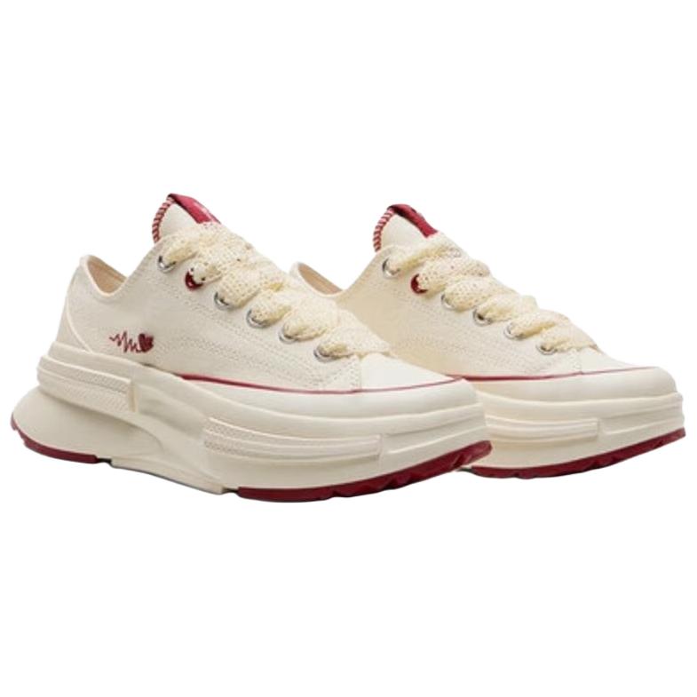 Converse Chuck Taylor Сезонные Удобные Мягкие Прочные Низкие Кеды из Канваса Женские Кроссовки Бежевые A16578C