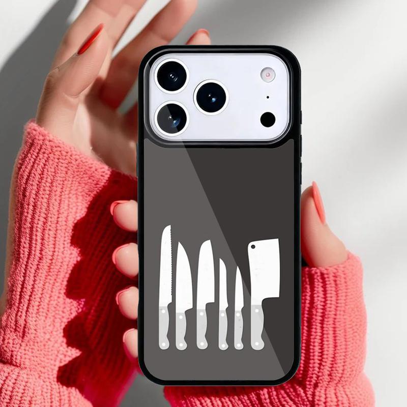 Люблю выпекать Шеф-нож мягкий Чехол для телефона для iPhone 17 16 15 14 13 Pro Max Задняя крышка для 12 11 Pro Coque