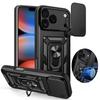 Противоударный бронированный чехол для iPhone 17 Pro Max Чехол для телефона с автомобильным держателем для iPhone 17Pro 17Air Защита объектива камеры Fundas