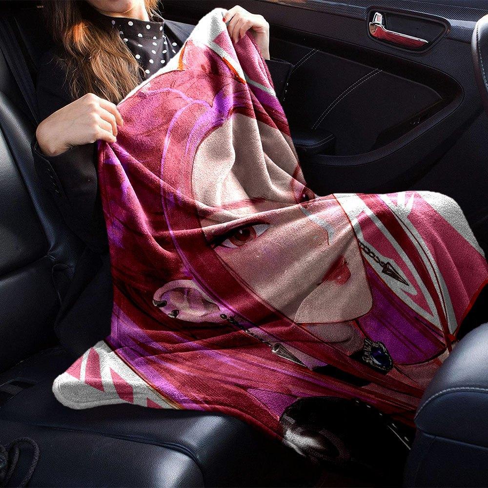 1pc hunter x (20) Blanket Soft Warm Throw for Home, Office, Travel All Season Cozy Bedding Gift, Office Cozy AccessoryB2