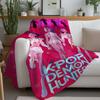 Певец K-Kpop D-Demon H-Hunters Плед Теплый и Мягкий Подходит для Спальни Гостиной Дивана Кровати Офиса Путешествий Кемпинга