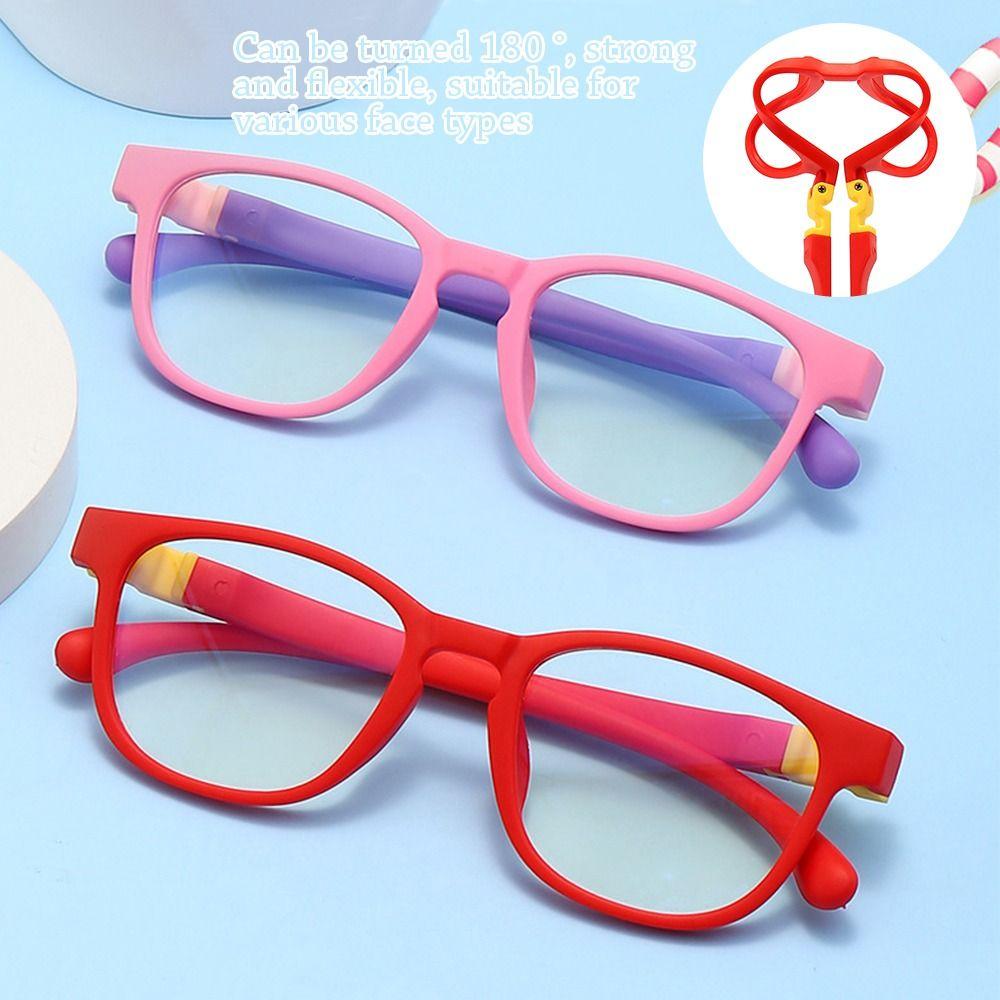 Classes Removable Computer Ultra Light Frame Anti-blue Light Kids Glasses Comfortable Eyeglasses