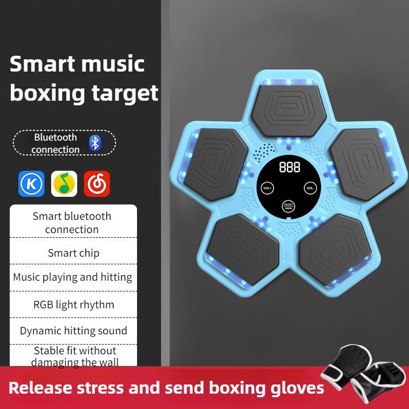 Подвесная боксерская мишень Bluetooth Музыка Бокс Настенная мишень Домашняя Интеллектуальная Спортивная Тренировка Музыкальная Боксерская Машина