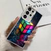 Rubik Cube Formula Spoofs Math Soft Phone Case for Samsung Galaxy S24 S25 FE S26 Edge S23 Ultra S22 Plus S21 + Shockproof Cover