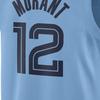 Jordan Дышащий NBA Grizzlies Ja Morant Нет. 12 Баскетбольная майка мужская, верх синий CV9482-422