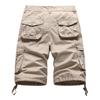 Летние мужские шорты-карго из хлопка, дышащие, повседневные, с принтом, для активного отдыха, мужские шорты