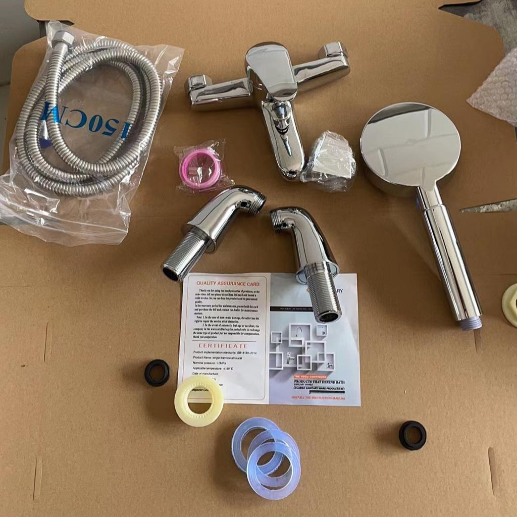 Угловой смеситель для ванны горячей и холодной воды, тройной душевой набор, смеситель для раковины, душевой смеситель, смесители для ванной комнаты, аксессуары для душа