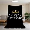 Одеяло Супер теплое C-CAMERON-ES S-SCOTTY-ES Уютное плюшевое покрывало Детское для дома Дивана Спальни Модный Подарок