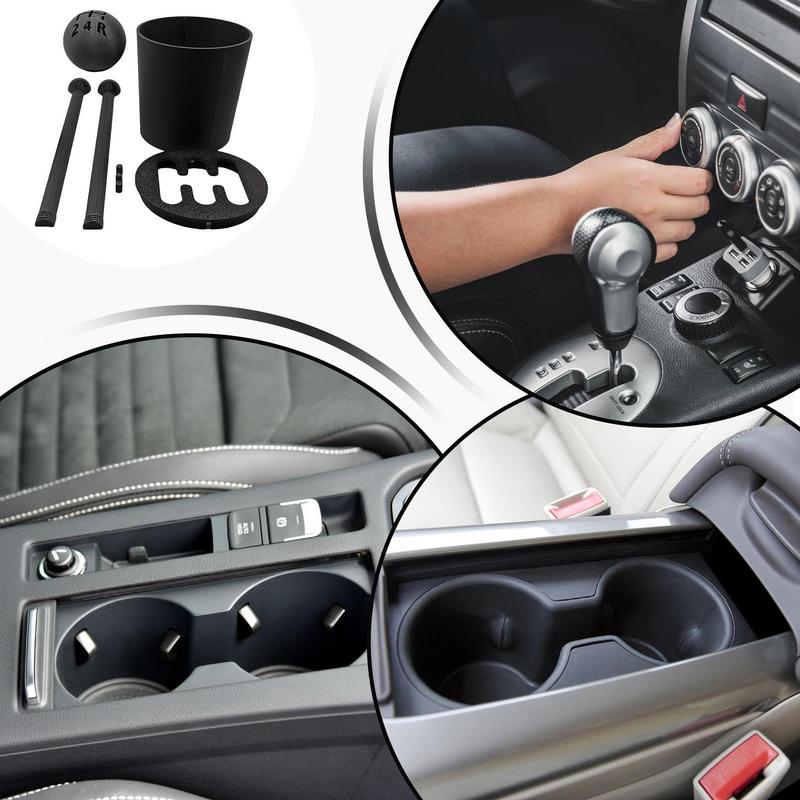 Автоматический держатель для стакана, автоматический держатель для напитков, пылезащитный чехол, дизайн переключателя передач, простая интерактивная функция, держатель для бутылок, пылезащитный чехол