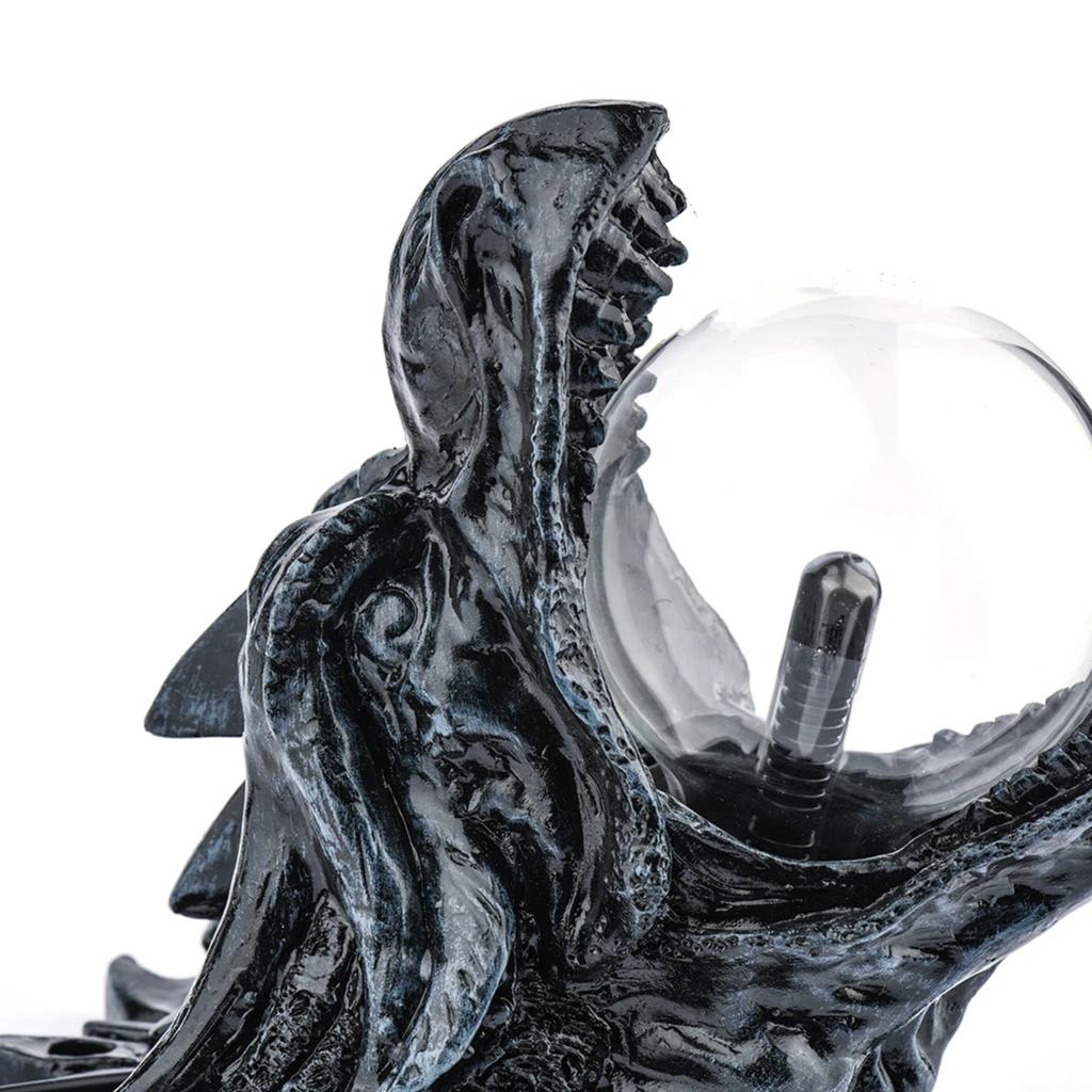 New Dragon's Crystal Plasma Ball 3 Inch Touch Sensitive Glass Ball - Science Enlightenment Decoration