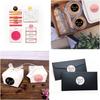 2/4 Rolls Thank You Stickers 1000/2000 Pcs Self Adhesive Thank You Stickers for Gift Wrapping Baking Wedding Crafts Decoration