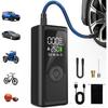 Tire Inflator Portable Air Compressor, 150PSI Cordless Tire Inflator, Auto-Off & LED Light, 10000MAh Battery Powered Bike Pump With Gauge For Car,