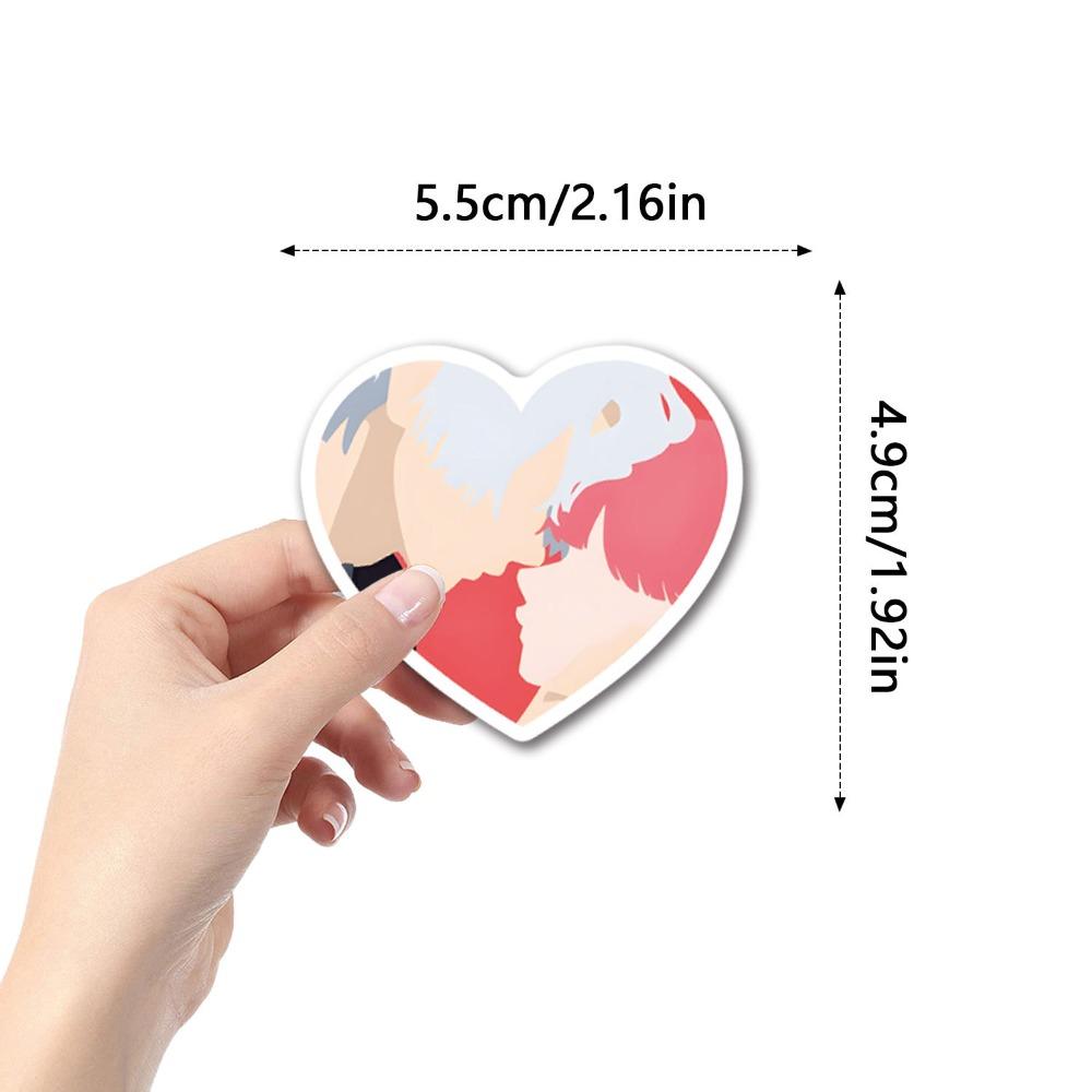 55Pcs A Sign Of Affection Graffiti Stickers Luggage Water Cup Stationery Mobile Phone Laptop Refrigerator Decoration Diy Decals