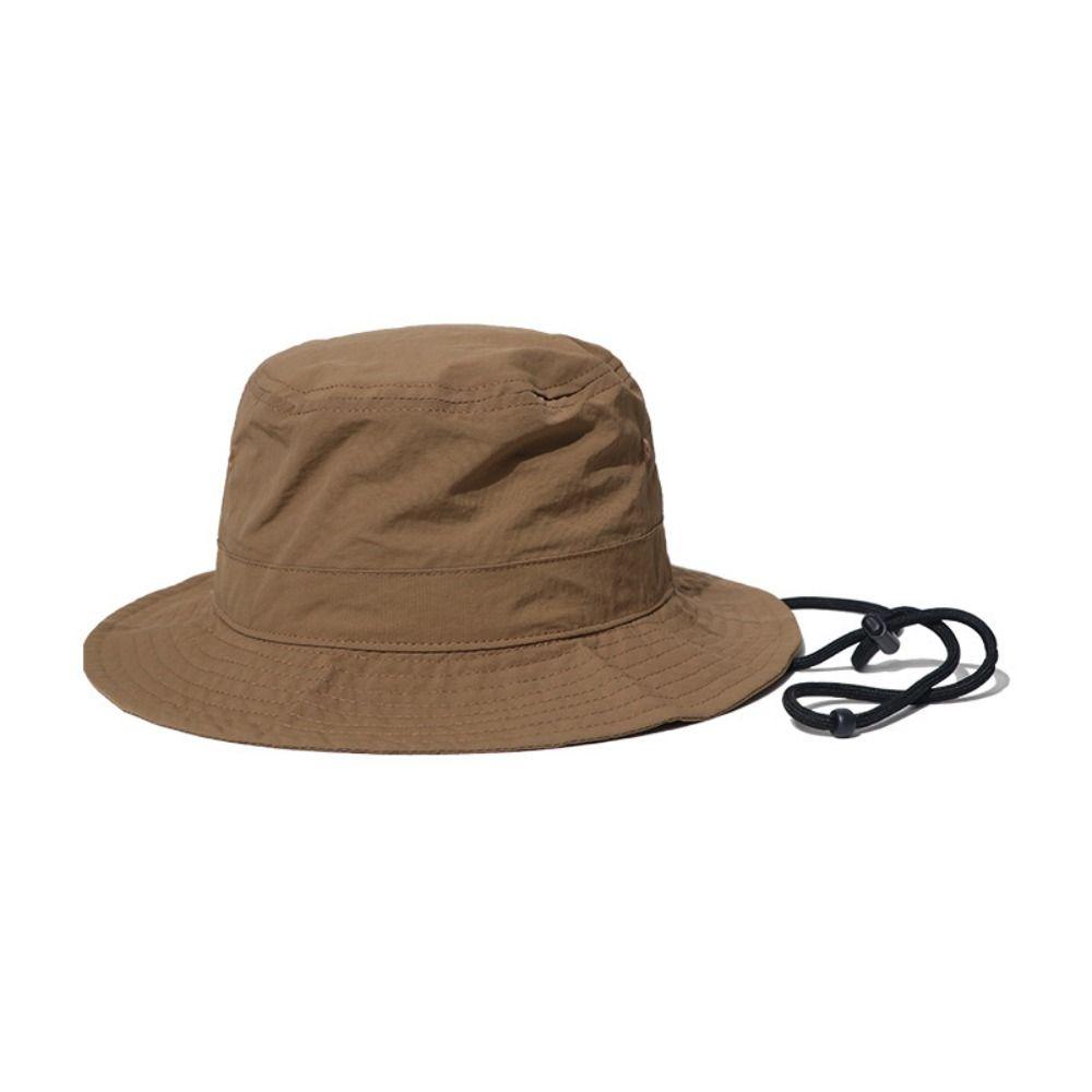 Breathable Camping Hiking Cap Sun Protection Outdoor Sun Hat Men's Fisherman Hat Four Seasons
