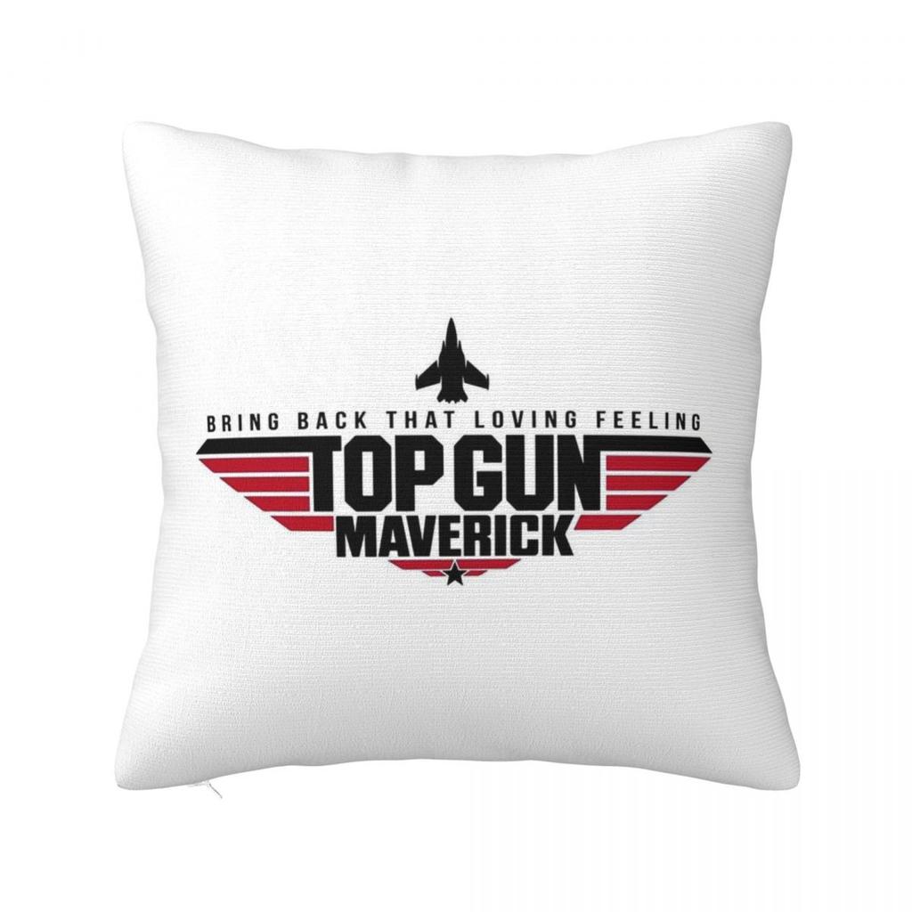 Top Gun Том Круз Мэверик Квадратная Наволочка Чехол для Подушки Наволочка Чехол для Декоративной Подушки для Дома Спальни Автомобиля