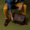 Leather Messenger Bag|Gifts For Men|Leather Laptop Bag|Crossbody Bag Men|Travel Bag|Leather Satchel Bag For Husband