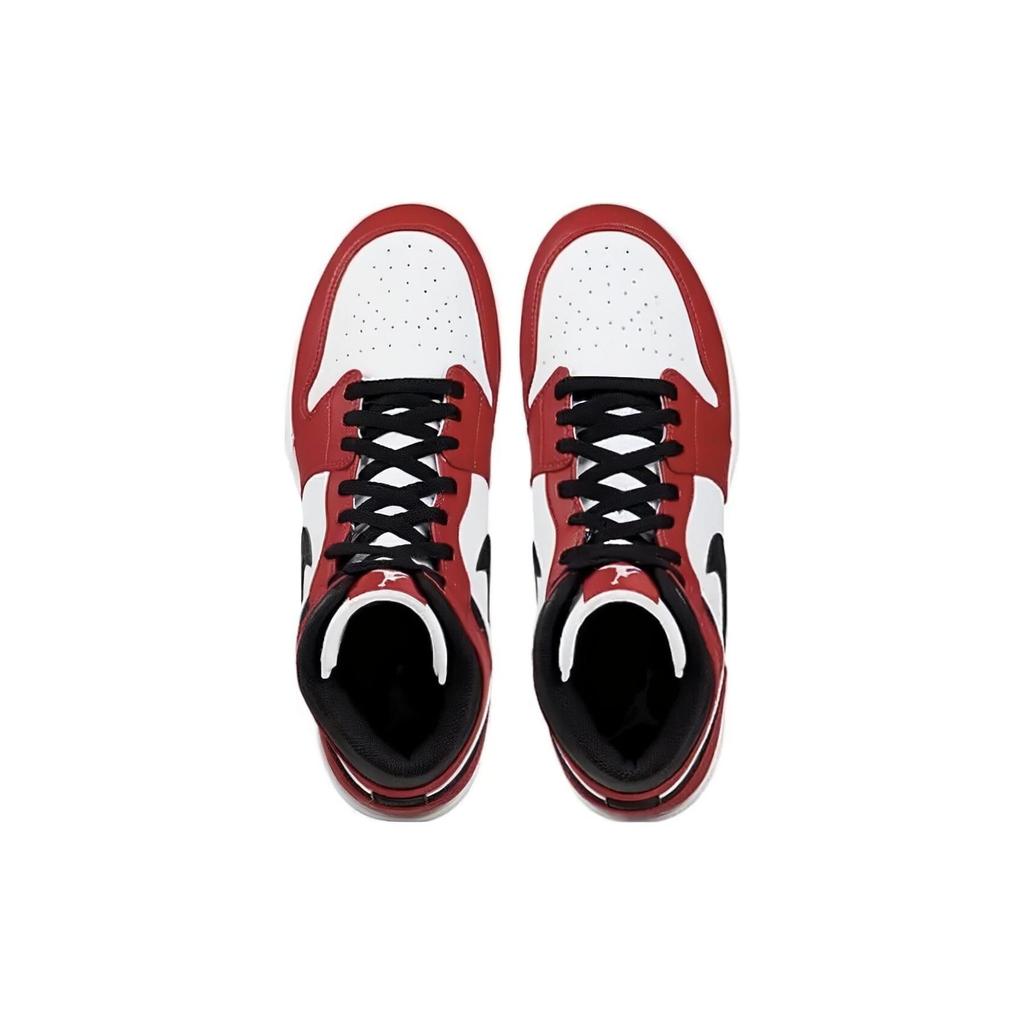 Мужские кроссовки Air Jordan 1 Mid TD Cleat Chicago 2023 Красный Белый Черный FJ6805-106