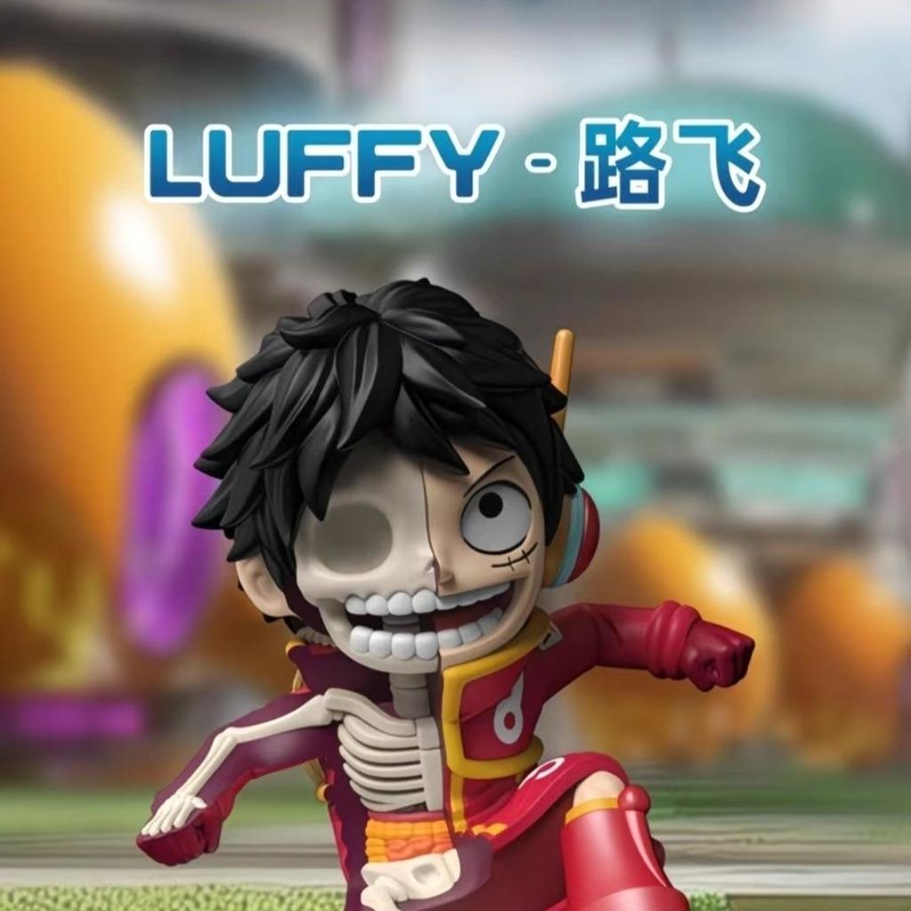 Новая Оригинальная One Piece Mighty Jaxx Полуанатомическая Слепая Коробка Том 9 Остров Эггхед Украшение Загадочная Коробка Игрушка