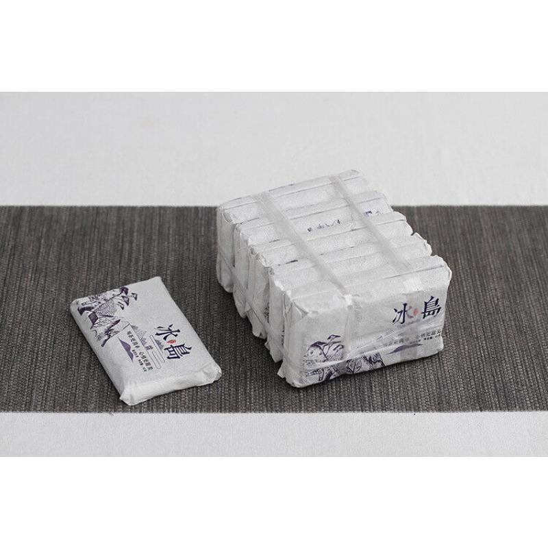 Исландский сладкий пуэр из старого дерева, сырой чай, кирпич, 50 г, чай Юньнань пуэр