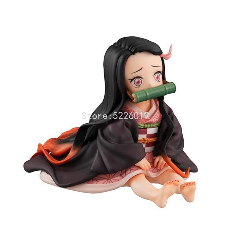 Kimetsu No Yaiba Аниме Фигурка Серия Камадо Тандзиро Экшн-фигурка Клинок, рассекающий демонов Агацума Зеницу Фигурка Модель Кукла Подарок